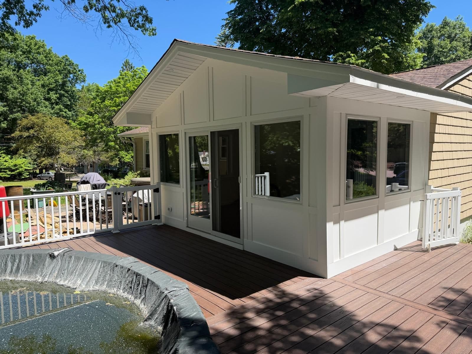 Sunroom Addition & Pool Deck
